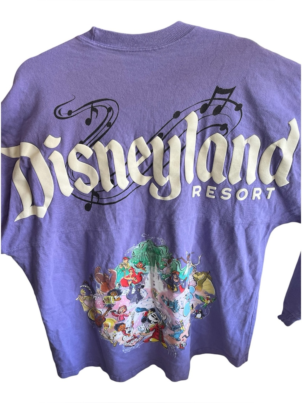 Disneyland Spirit Jersey 100 Years of Music and Wonder” 2023 Purple Size Large